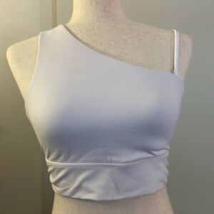 Athleta asymmetric one shoulder sports bra